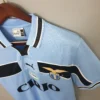 Camiseta Lazio 1999-2000 primera equipacion hombro