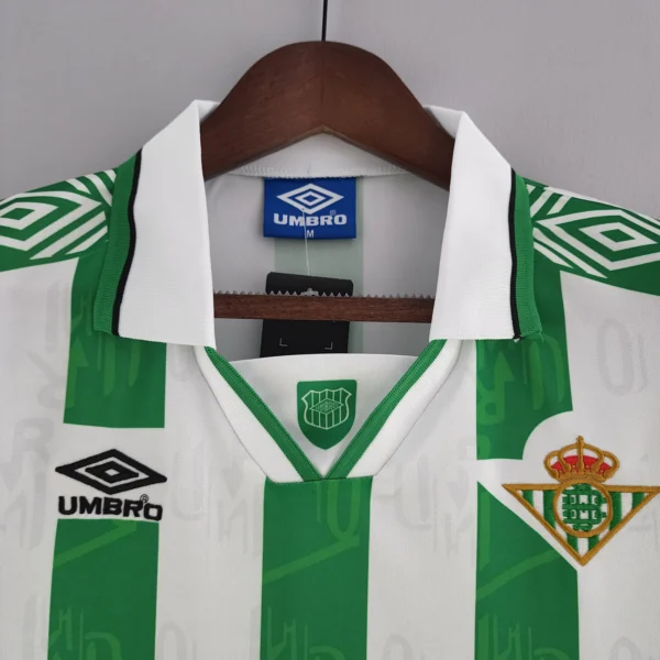 Camiseta Real Betis 1995 cuello