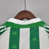 Camiseta Real Betis 1996-1997 primera equipacion cuello anterior