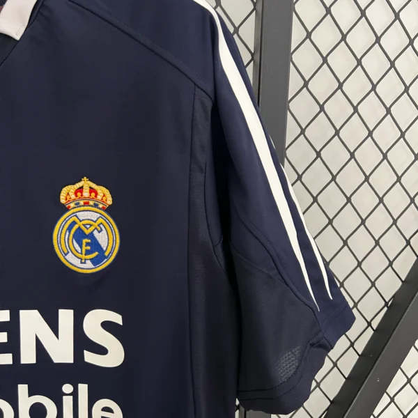 Camiseta Real Madrid 2004-05 Segunda equipacion manga