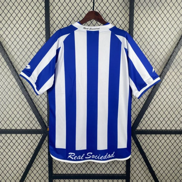 Camiseta Real Sociedad 2002 03 dorsal