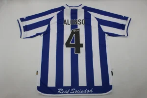 Camiseta Real Sociedad 2002 03 dorsal xabi alonso