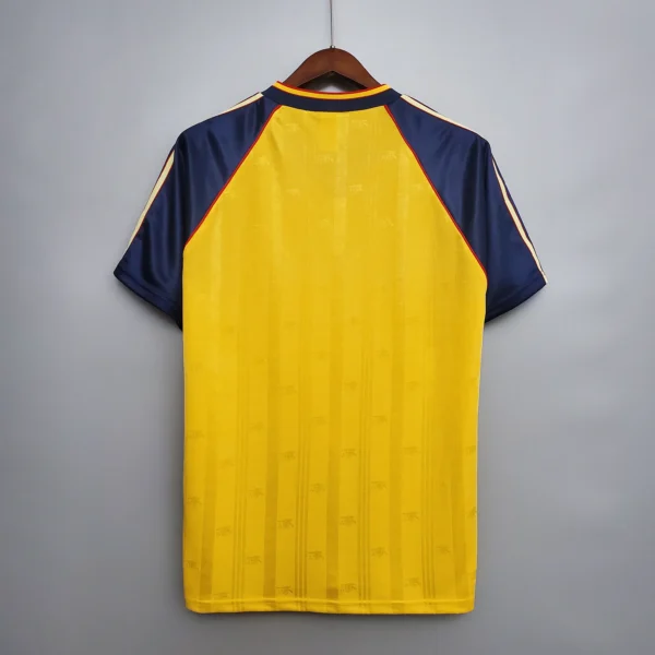 Camiseta Retro Arsenal 1988-1989 segunda equipacion dorsal