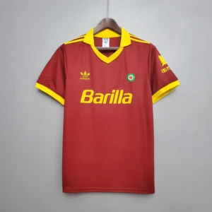 Camiseta Retro Roma 1991-1992 Primera equipacion