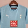 Camiseta Tottenham 2006-2007 Celeste cuello