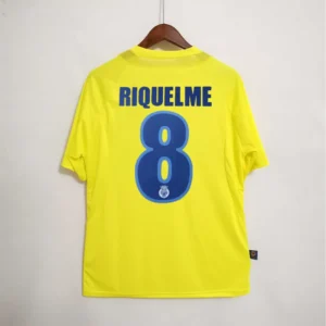 camiseta villarreal 2005 06 dorsal riquelme