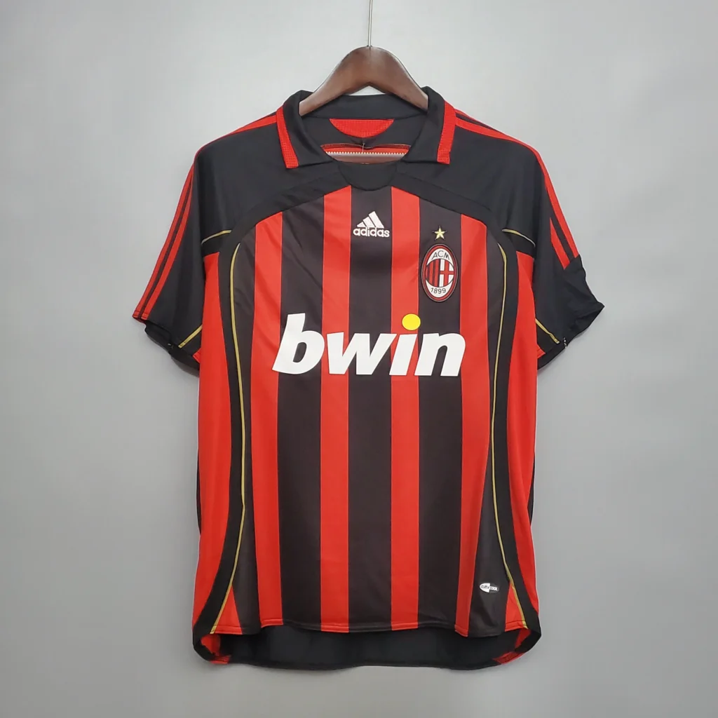 Camiseta AC Milan Kaka 2006-2007 primera equipacion Leyendas del