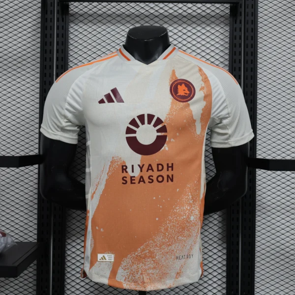Camiseta AS Roma 2024-2025 Blanco