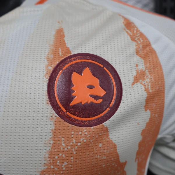 Camiseta AS Roma 2024-2025 Blanco escudo