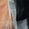 Camiseta AS Roma 2024-2025 Blanco lateral