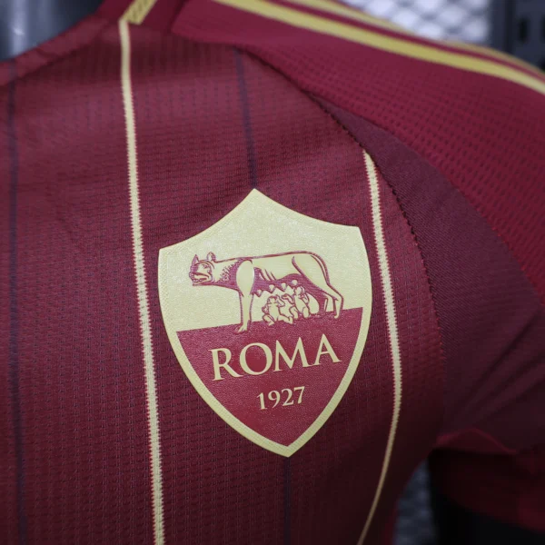 Camiseta AS Roma 2024-2025 Dybala escudo