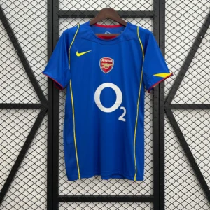 Camiseta Arsenal 2004-2005 azu