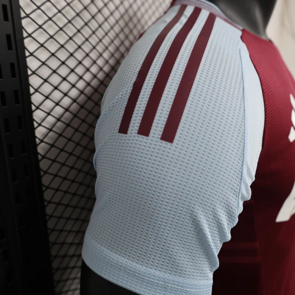 Camiseta Aston villa 2024-2025 hombro