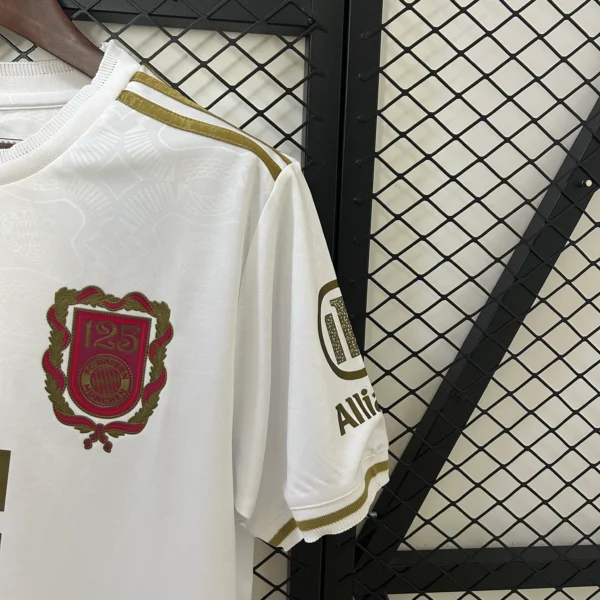 Camiseta Bayern Múnich Blanco 2025 manga