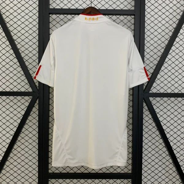 Camiseta España 2011 Blanca dorsal