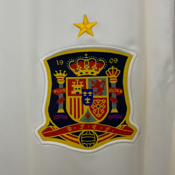 Camiseta España 2011 Blanca escudo