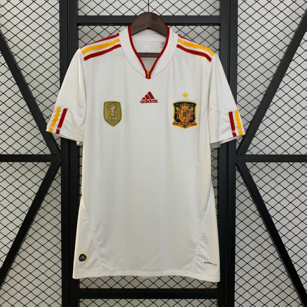 Camiseta España 2011 Blanca segunda equipacion