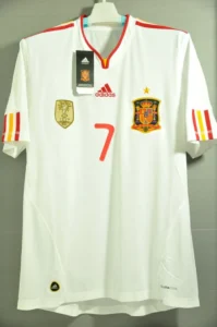 Camiseta España 2011 Blanca segunda equipacion post