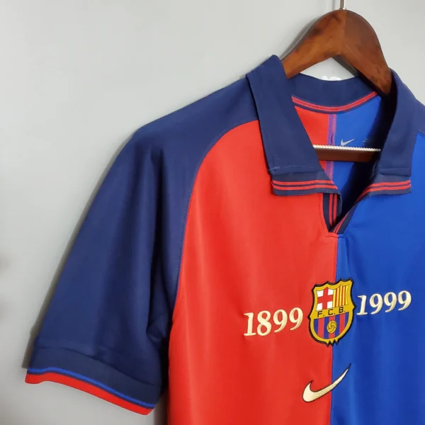 Camiseta FC Barcelona 100 Aniversario lateral