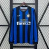 Camiseta Inter de Milan 2009-2010 manga larga