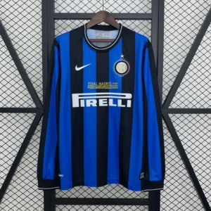 Camiseta Inter de Milan 2009-2010 manga larga