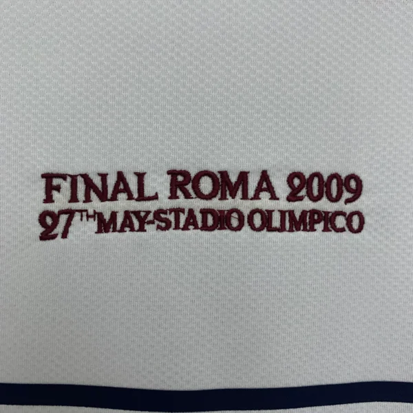 Camiseta Manchester United 2008-2009 Final Champions League roma