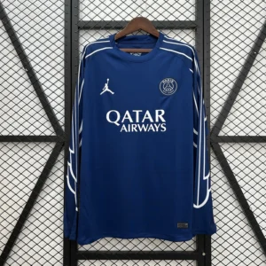 Camiseta PSG azul 2024-2025 Manga Larga