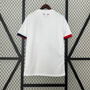 Camiseta PSG blanca 2024-2025 dorsal