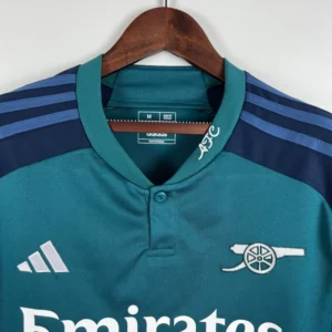 CamisetaArsenal 2023-2024 verde cuello