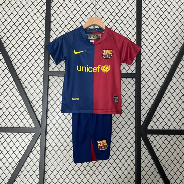 Conjunto FC Barcelona niño 2008-2009 Messi