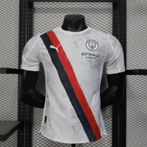 Nueva Camiseta Manchester City 2025-2026 blanco