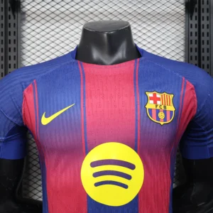 Nueva camiseta FC Barcelona 2025-2026 Lamine Yamal cuello