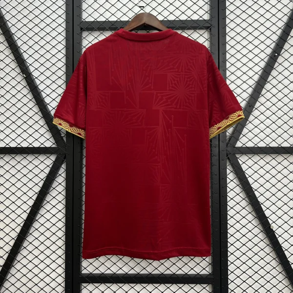 Nueva camiseta Mexico 2025-2026 Rojo dorsal