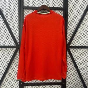 Nueva camiseta Portugal 2025-2026 manga larga dorsal
