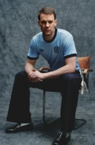 Nueva camiseta de Alemania 2025-2026 celeste manuel nouer