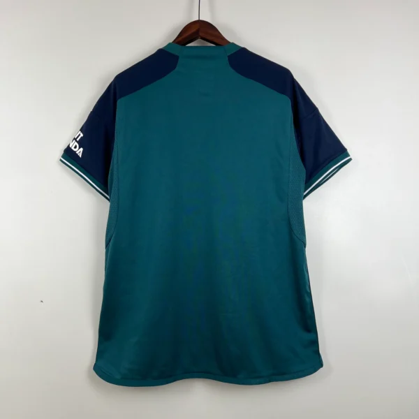 camiseta arsenal 2023-2024 verde dorsal