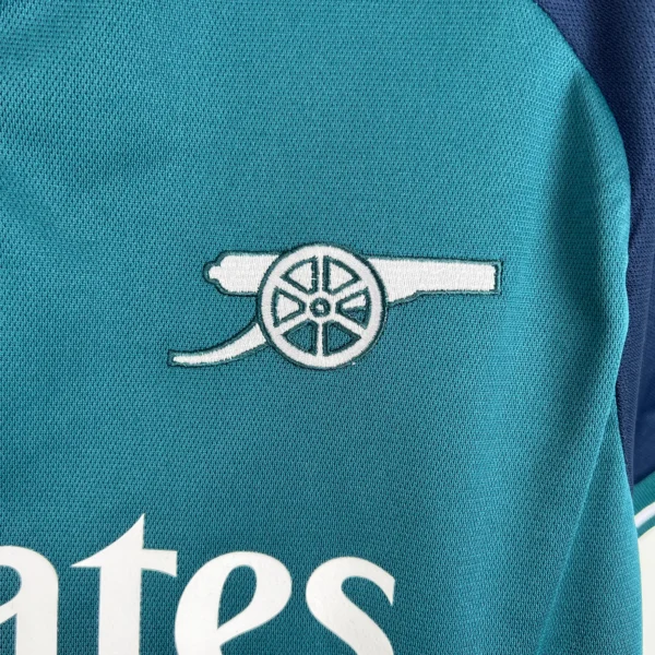 camiseta arsenal 2023-2024 verde escudo