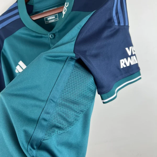 camiseta arsenal 2023-2024 verde lateral