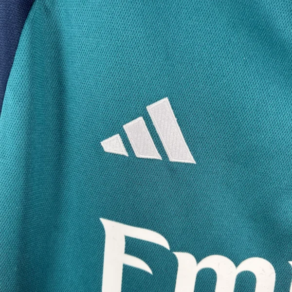 camiseta arsenal 2023-2024 verde logo