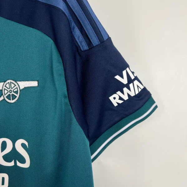camiseta arsenal 2023-2024 verde manga