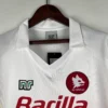 Camiseta AS Roma 1990-1991 blanco cuello