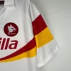 Camiseta AS Roma 1990-1991 blanco lateral