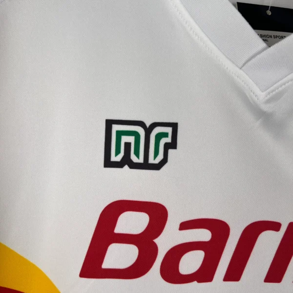 Camiseta AS Roma 1990-1991 blanco logo
