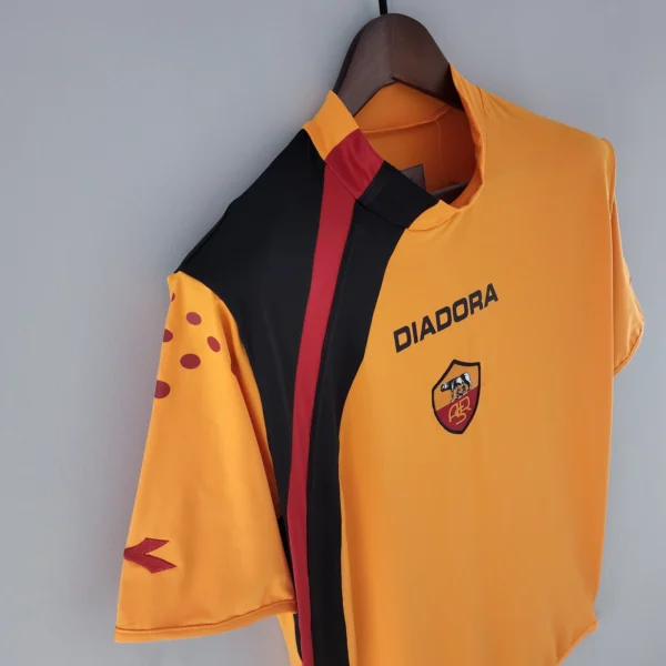 Camiseta AS Roma 2005-2006 Totti hombro