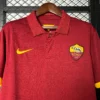 Camiseta AS Roma 2014-2015 roja imperial cuello