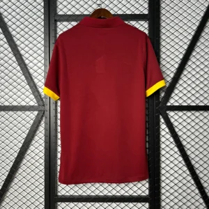 Camiseta AS Roma 2014-2015 roja imperial dorsal