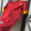 Camiseta AS Roma 2014-2015 roja imperial lateral
