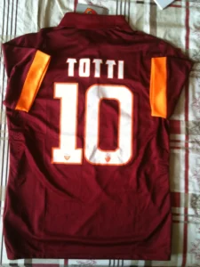 Camiseta AS Roma 2014-2015 roja imperial totti