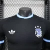 Camiseta Argentina mundial 2026 Negro cuello