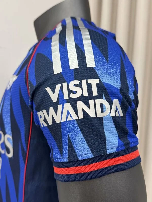 Camiseta Arsenal 2025-2026 Azul manga